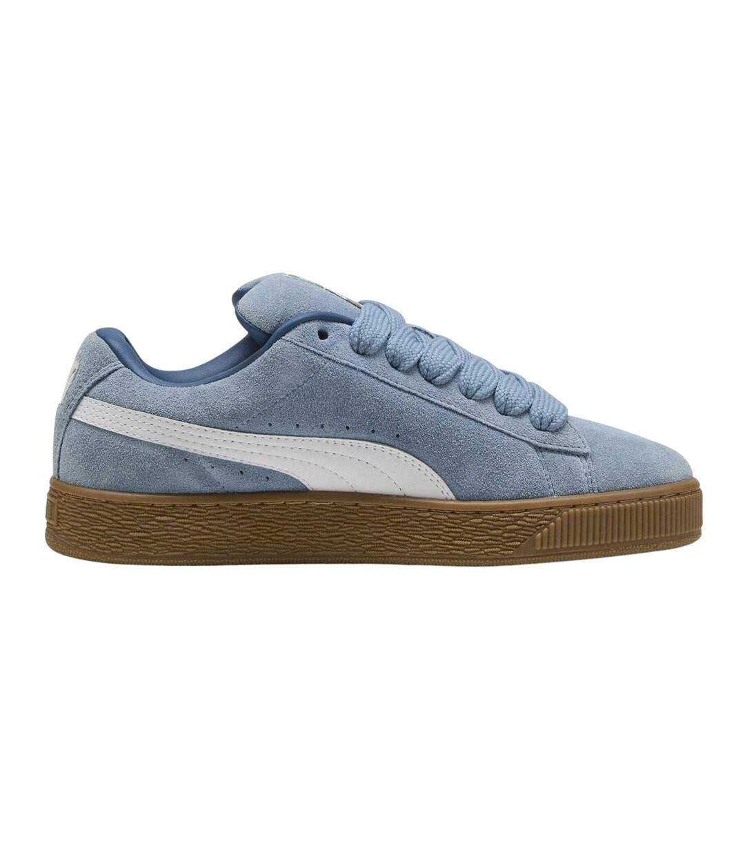 Mens Xl Suede Trainers Blue Gum Puma-3