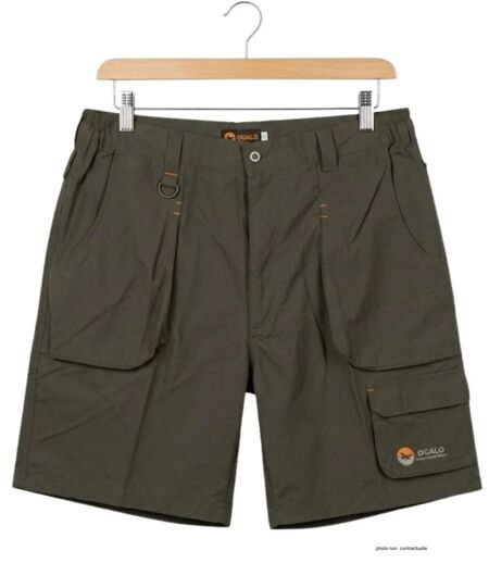 Short randonnée homme OGALO SE9012 taupe : la légèreté et la résistance du polyamide technique