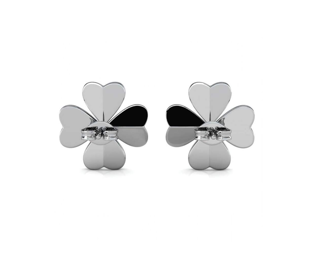 Boucles d'oreilles Clover Petal, Cristal d'Autriche-5