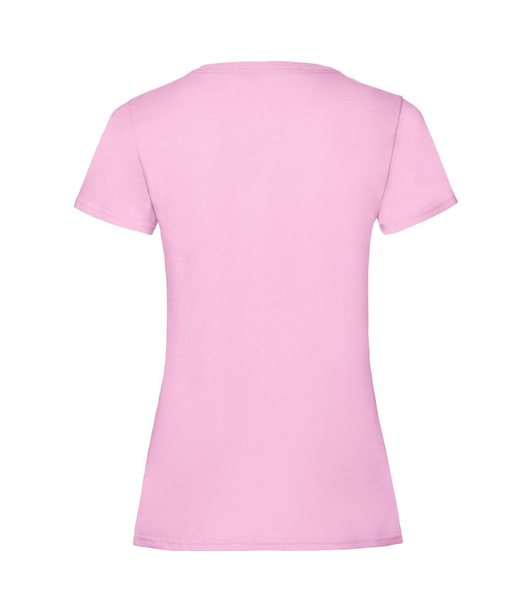 T-shirt femme rose clair Fruit of the Loom