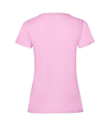 Fruit of the Loom Womens/Ladies Lady Fit T-Shirt (Light Pink)