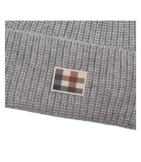 Unisex Adult Active Wool Blend Beanie Light Melange Aquascutum