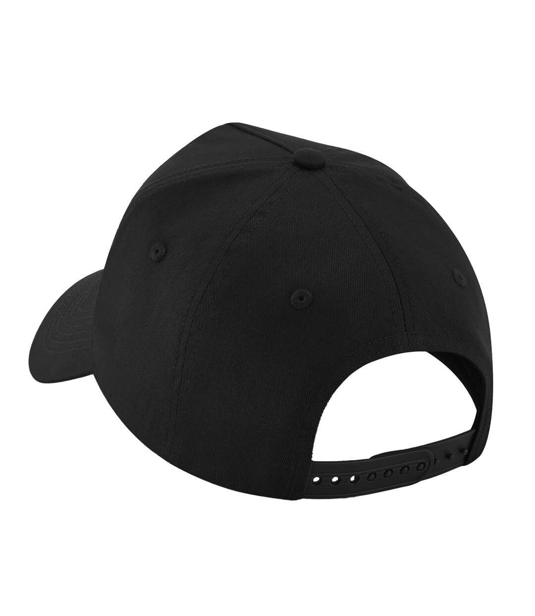 Casquette adulte noir Beechfield-2