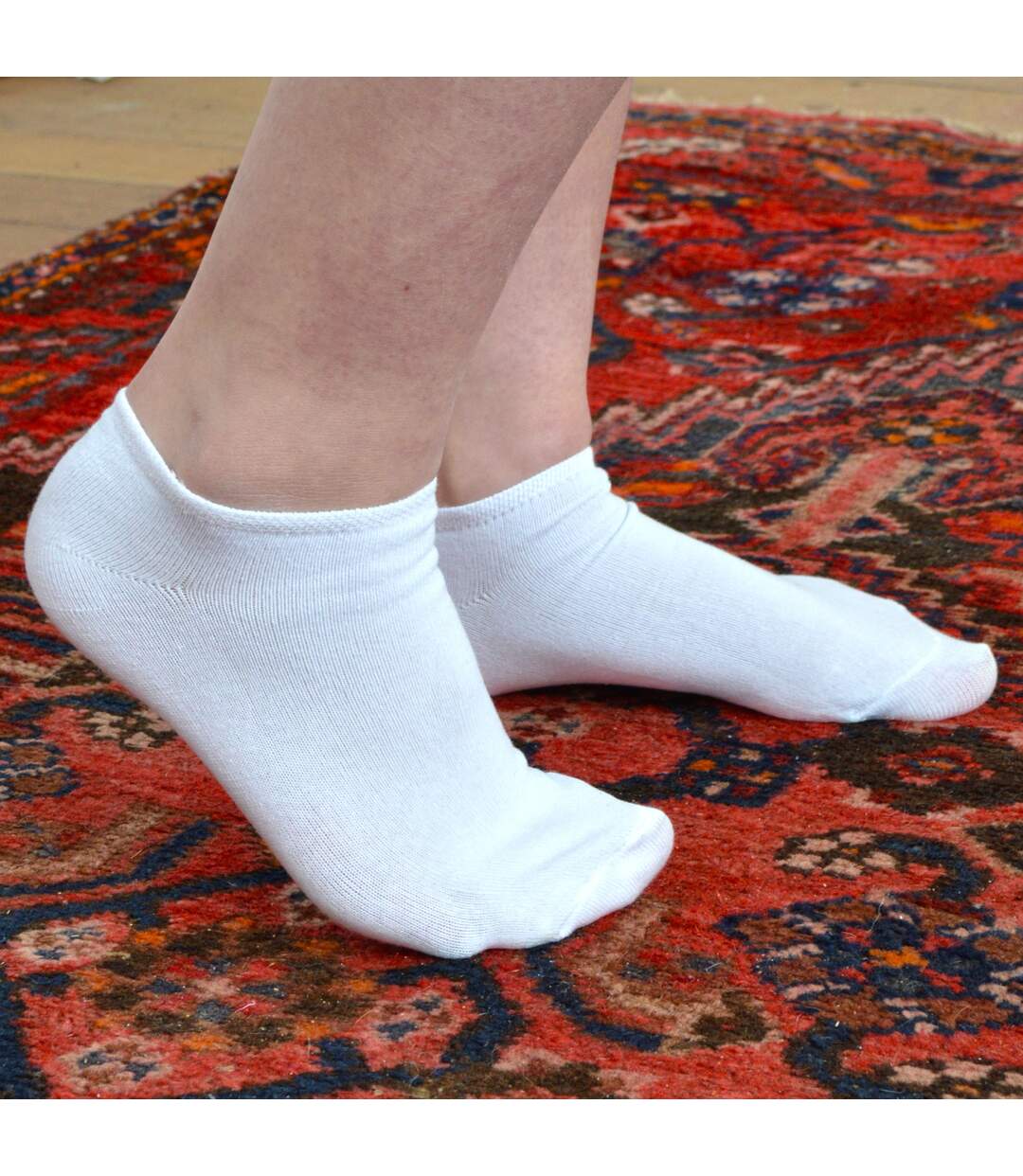 Lot de 24 paires de chaussettes d'entraînement unisexes en coton-5