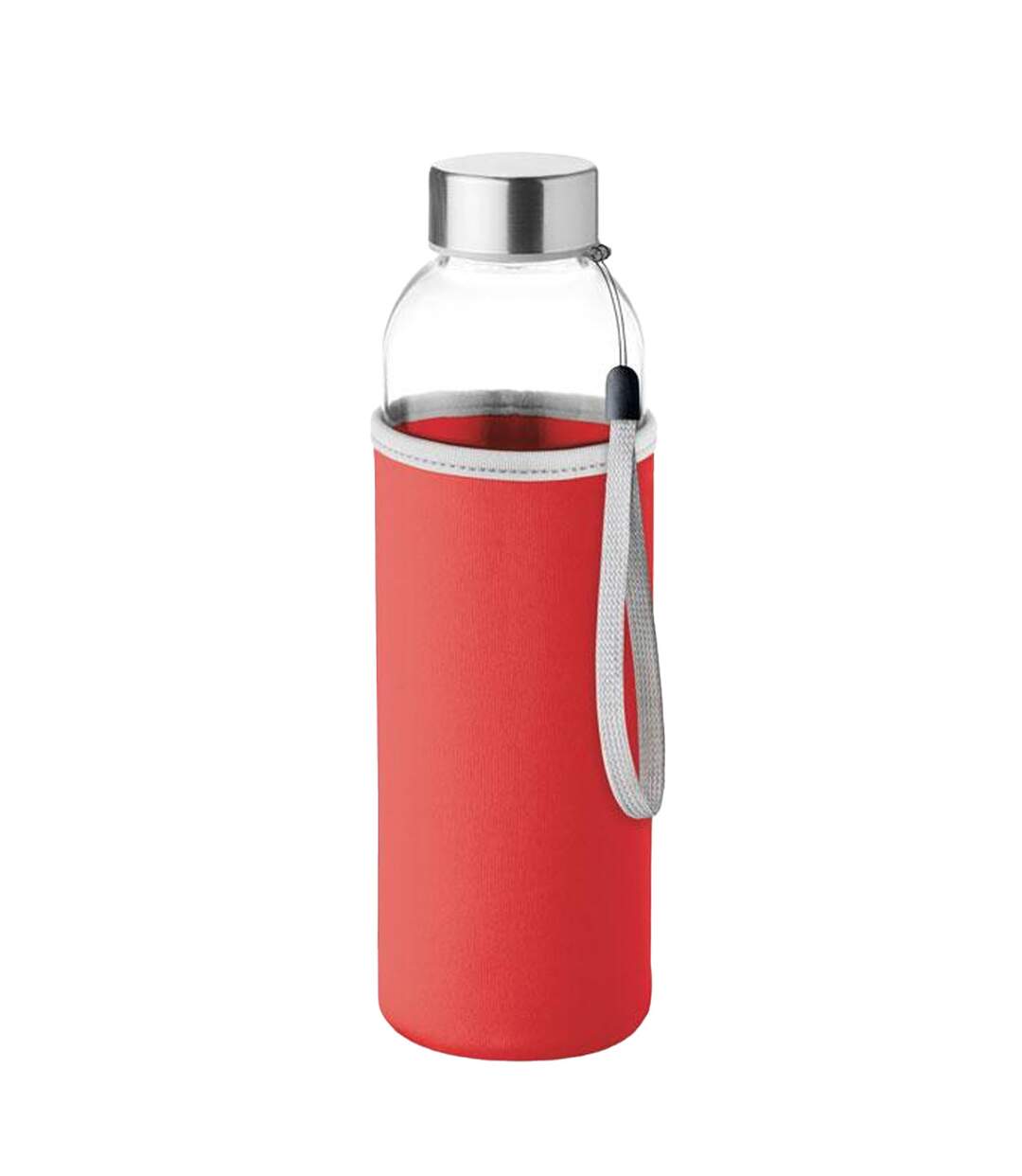 Utah glass 500ml water bottle one size red MidOcean-1