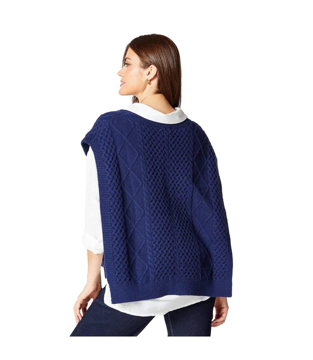 Tabard femme bleu marine Principles-2