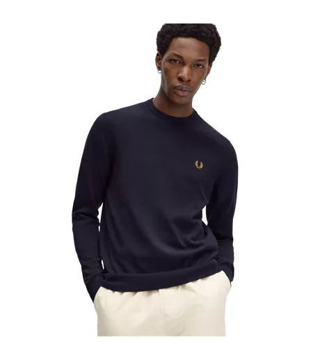 Pull Classic Homme Bleu Marine Fred Perry