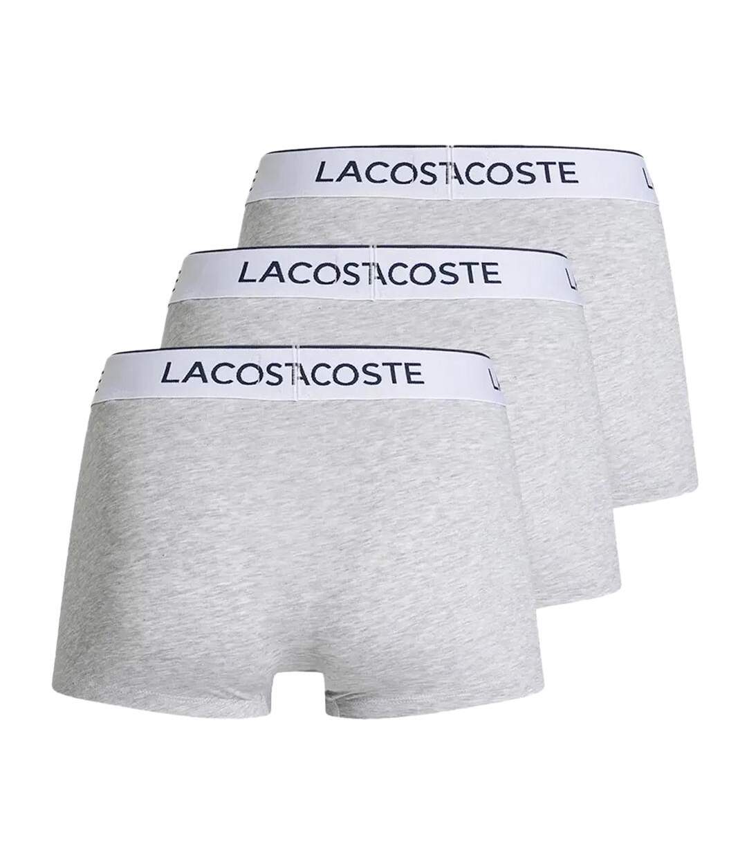 X3 Boxers Gris Homme Lacoste 5H8621 - L-2