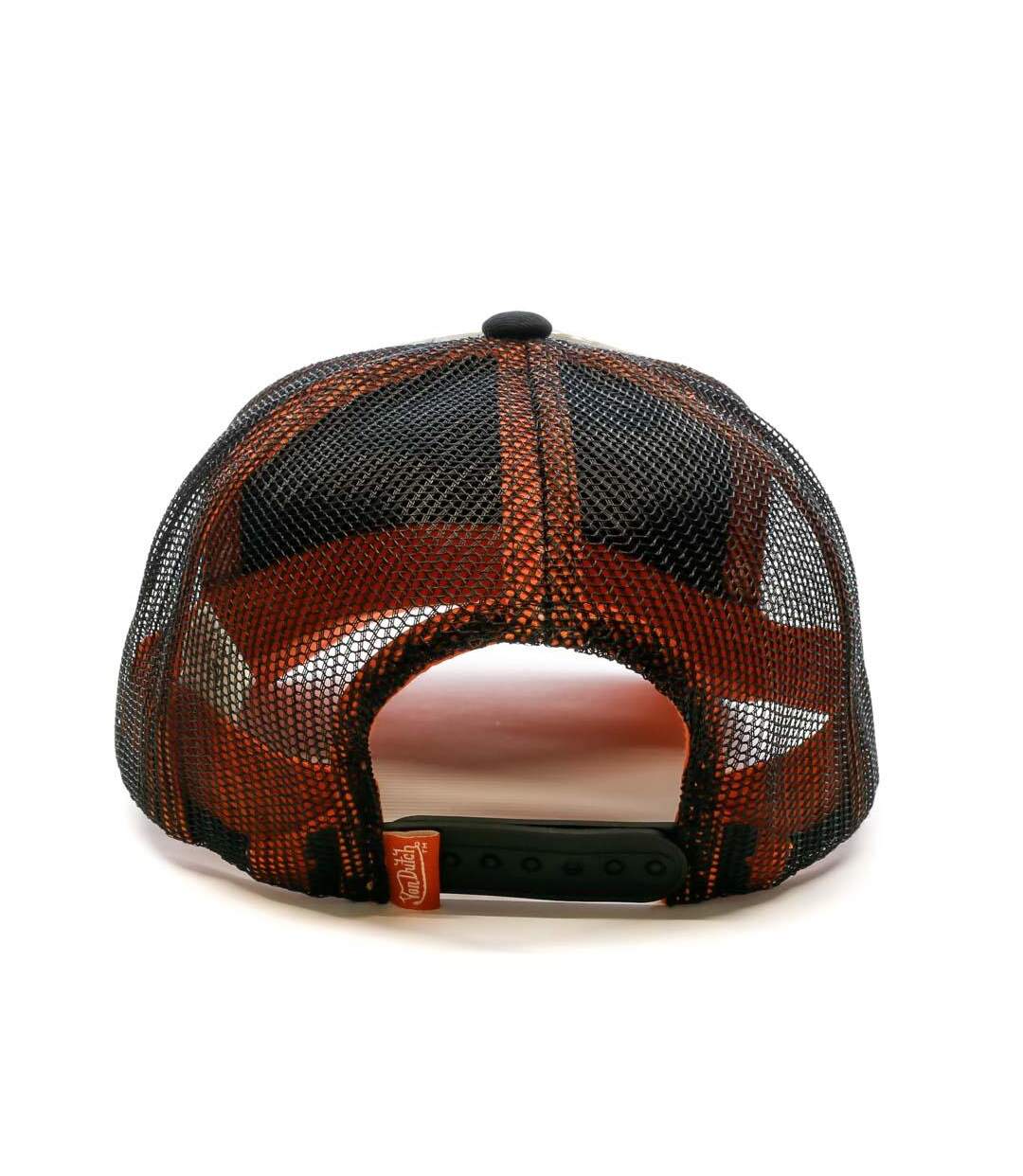 Casquette kaki/noir homme von dutch  pattern - taille unique-3