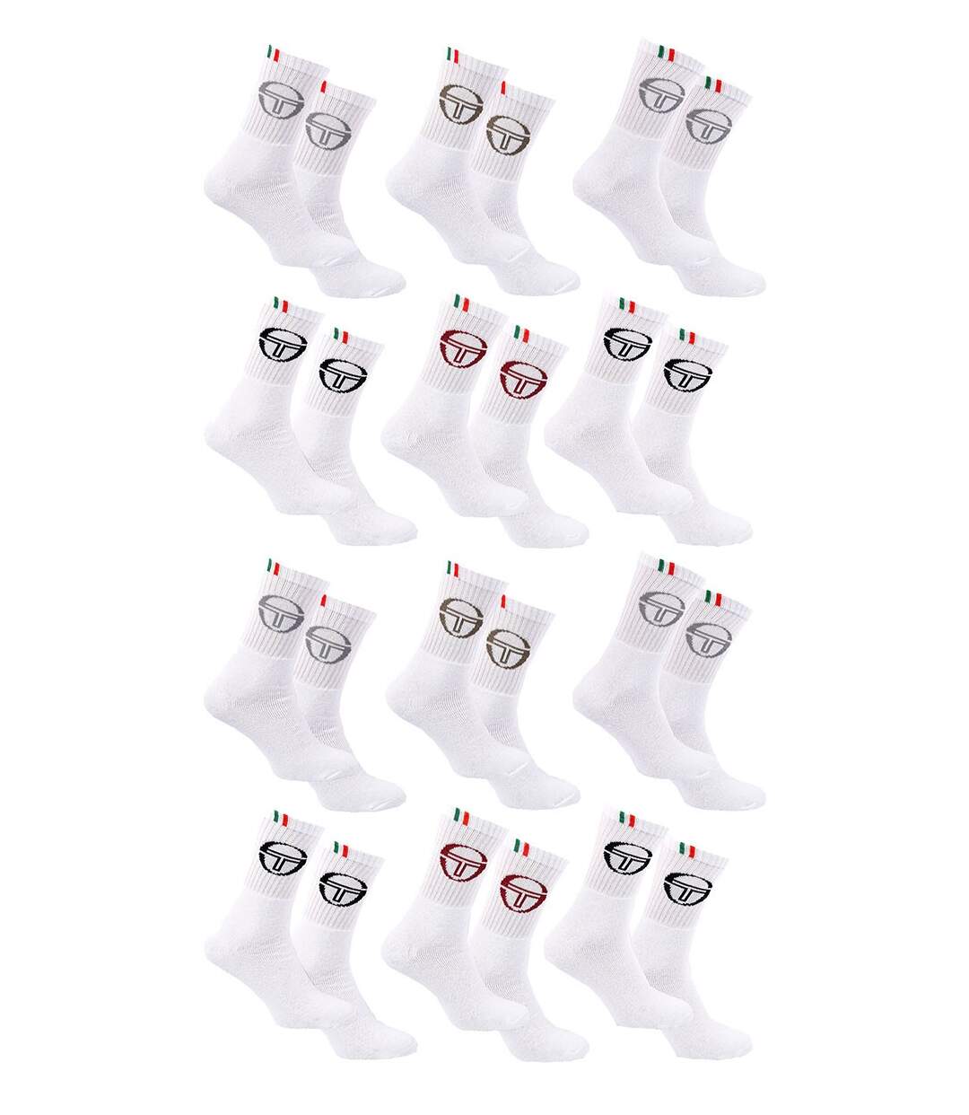 Chaussettes SERGIO TACCHINI Pack de 12 Paires 1704-1