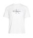 T-shirt Motif/style Monochrome Hero Femme Blanc Calvin Klein-2