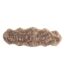 Tapis Imitation Fourrure Katy 55x180cm Marron-1