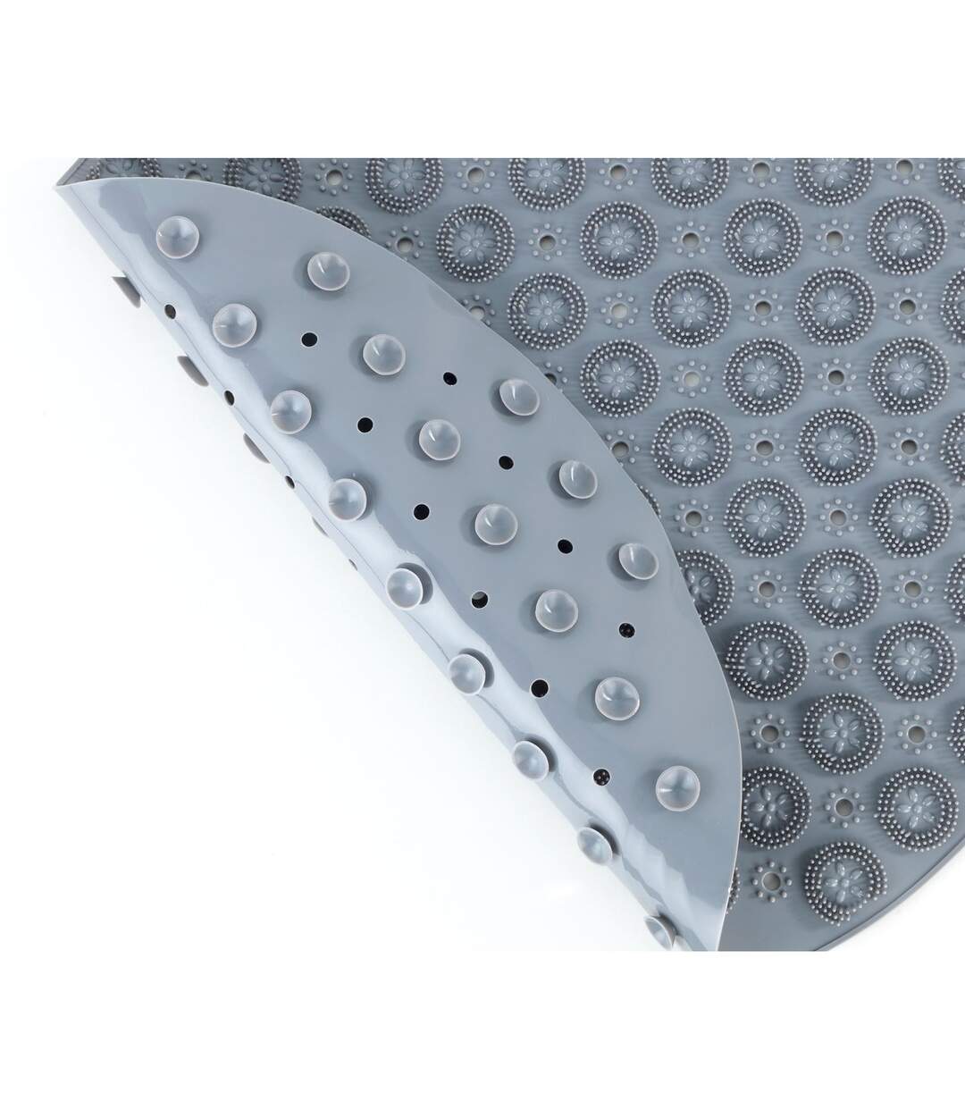 Tapis de massage pour la douche - Gris-2