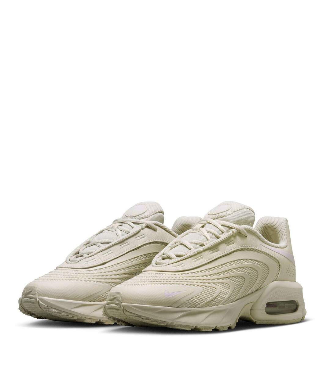 Womens/ladies Air Max Fire Trainers Beige Nike-3
