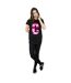 Disney Womens/Ladies Alphabet A Is For Alice Cotton Boyfriend T-Shirt (Noir) - UTBI8626-4
