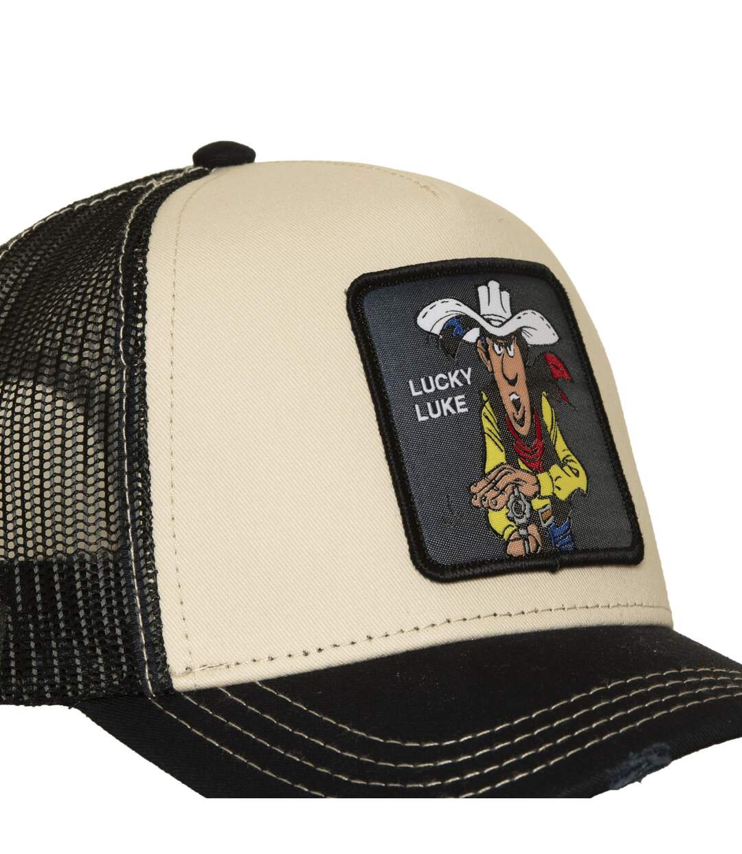 Casquette trucker premium filet et patch Lucky Luke Cowboy Capslab-3
