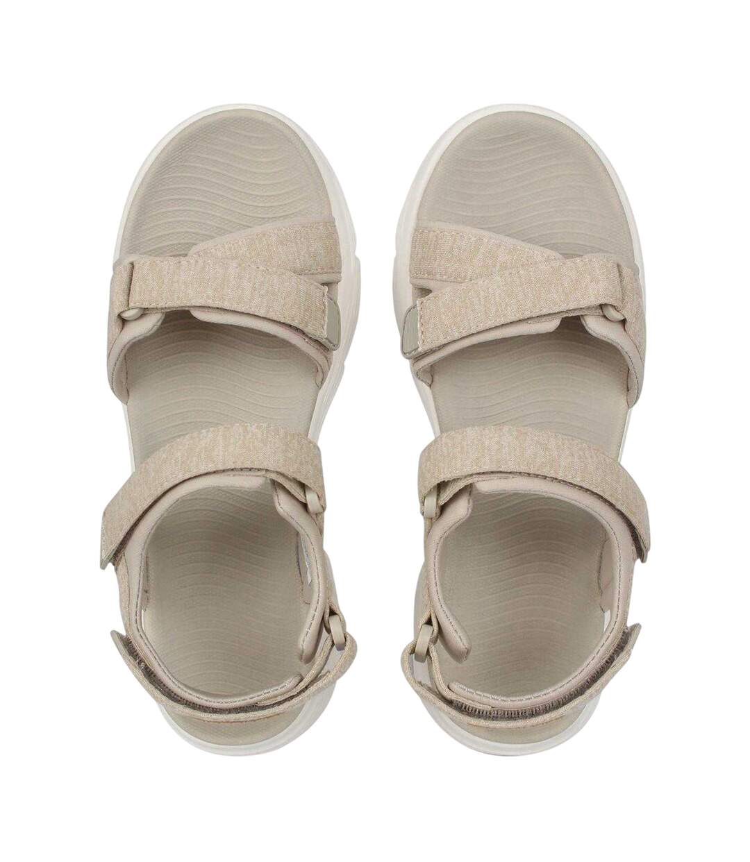 Sandales Motif/style Lanières Femme Beige Slazenger-4