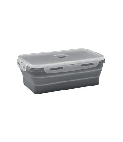 Kolapso silicone collapsible lunch box one size stone grey MidOcean
