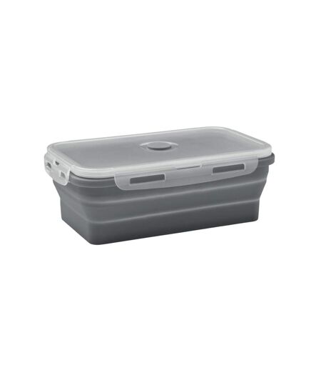 Kolapso silicone collapsible lunch box one size stone grey MidOcean
