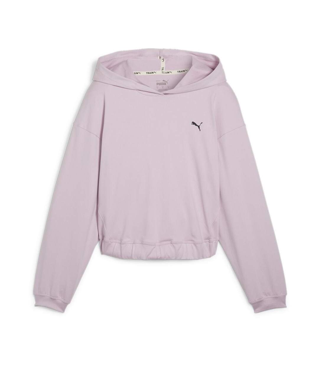 Sweat à capuche mauve femme puma studio foundations - m-1