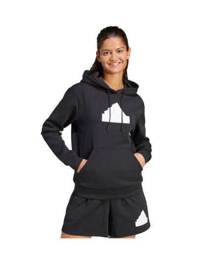 Sweat à capuche future icons badge of sport femme noir Adidas