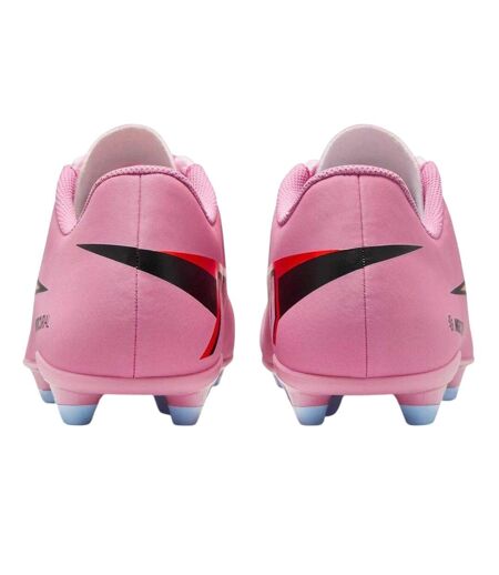 Unisex Adult Mercurial Firm Ground Football Boots Pink Black Nike