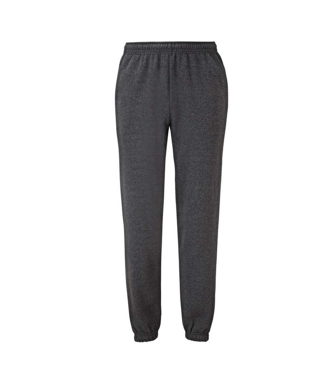 Pantalon De Jogging Classic Homme Gris Foncé Chiné Fruit Of The Loom-1