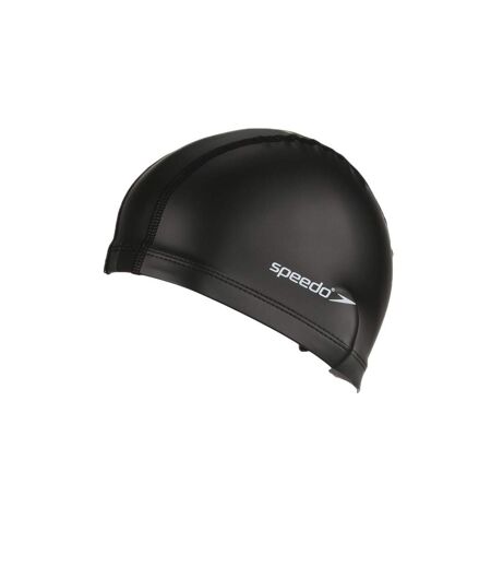 Pace Logo Swimming Cap Black Speedo