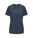 T-shirt Entraînement Femme Bleu Nuit Slazenger-1