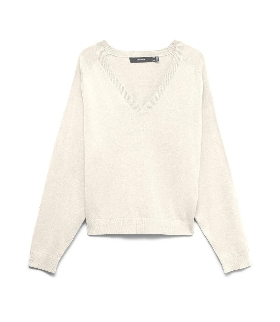 Pull beige femme vero moda holly karis-1