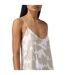 Womens/ladies Tie Dye Asymmetric Hem Maxi Dress Sand Armani Exchange-4