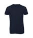 B&C Mens Favourite Short Sleeve Triblend T-Shirt (Navy Blue)