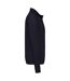 Mens Zip Neck Sweatshirt Top Deep Navy Fruit Of The Loom-3