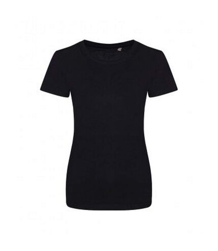 Ecologie Womens/Ladies Organic Cascades T-Shirt (Jet Black) - UTPC3191