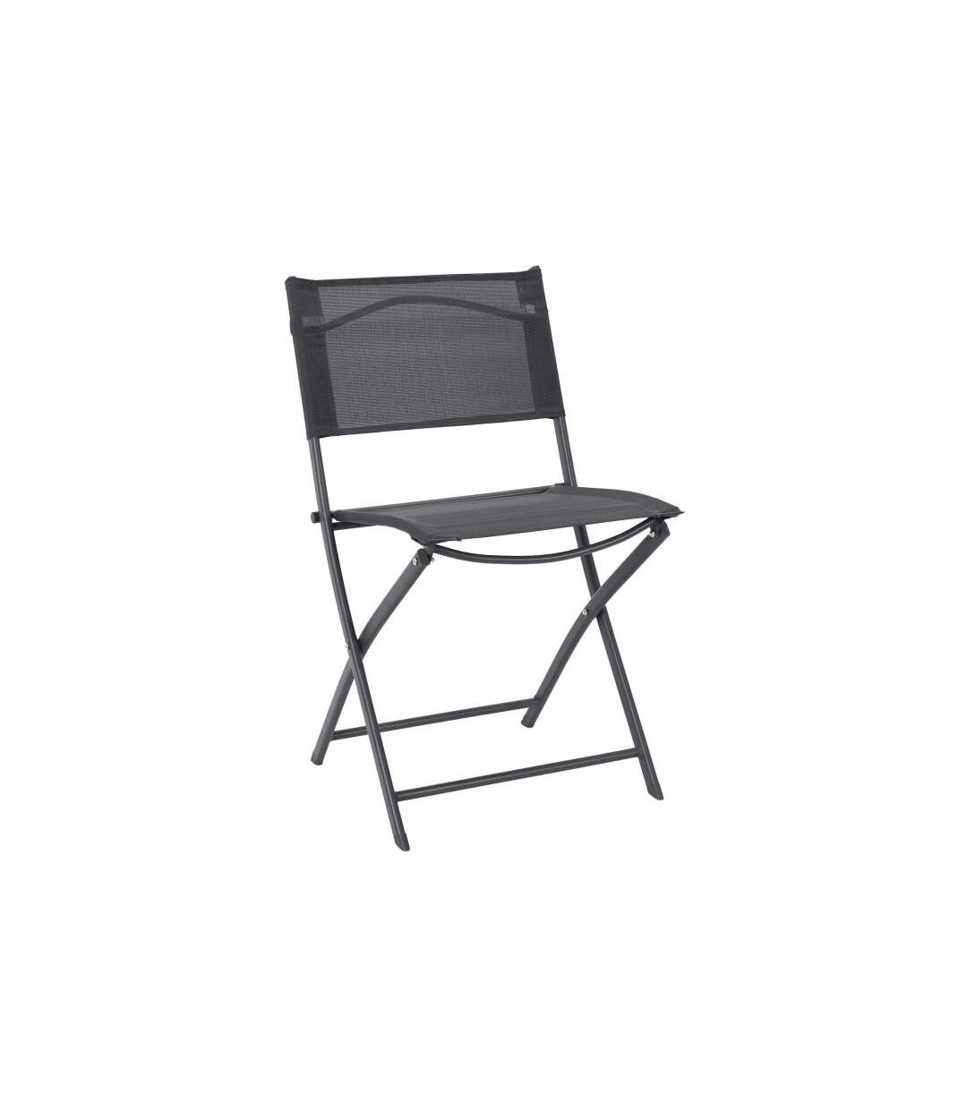 Lot de 4 Chaises de Jardin Elba 80cm Gris-2