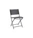 Lot de 4 Chaises de Jardin Elba 80cm Gris