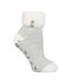 Chaussettes Femme Thermiques Basses Antidérapantes-1