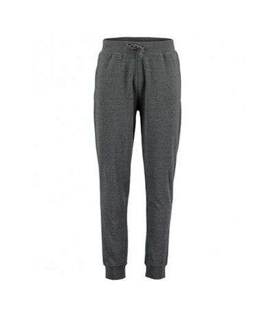 Kustom Kit Mens Slim Fit Sweat Pants (Dark Gray Marl) - UTPC2980