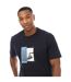 T-shirt Barragan Homme Bleu Foncé Boss-3