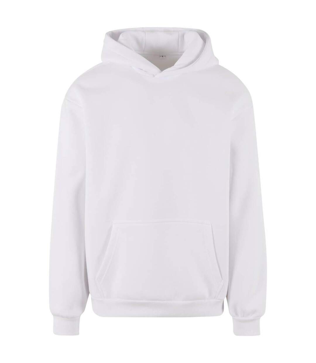 Sweat À Capuche Adulte Blanc Build Your Brand-1