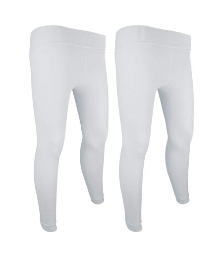 THMO - Lot de 2 leggings thermiques pour femme pour l'hiver