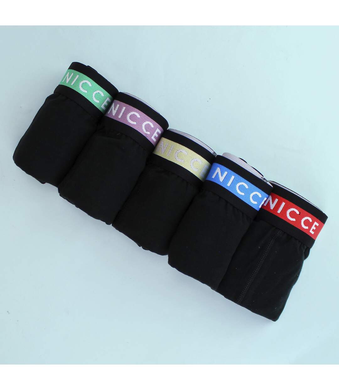 Nicce - Lot de 5 Boxers Homme AMBRO | Sous-vêtement Coton Doux et Respirant-3