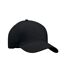 Singa 5 Panel Baseball Cap Black MidOcean-1