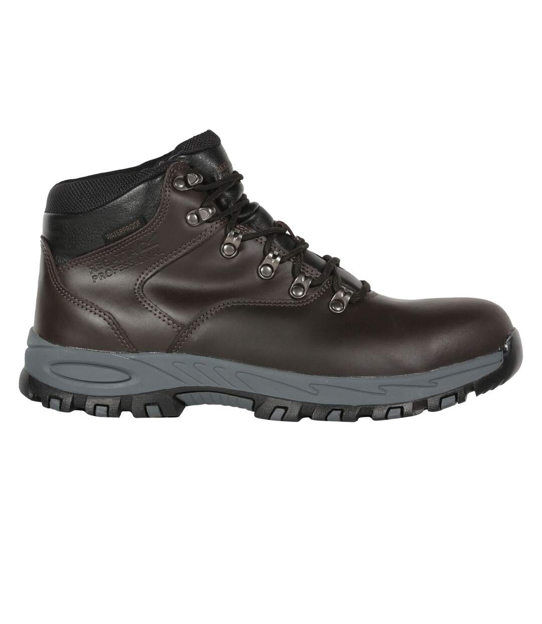 Mens gritstone leather safety boots peat Regatta