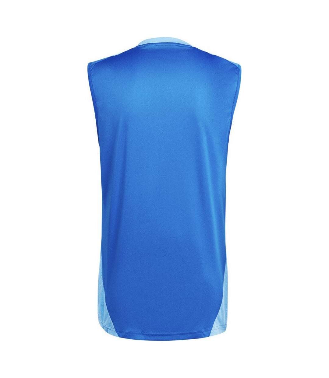 Maillot Sans Manches Tiro Competition Homme Bleu Adidas-3