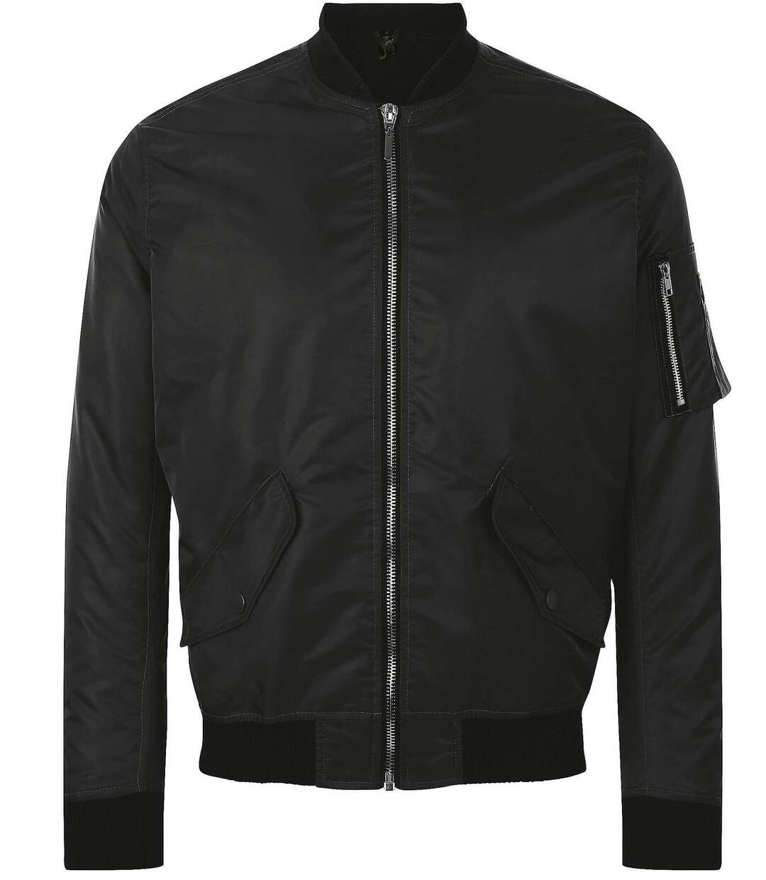 Blouson bomber 01616 - noir - unisexe