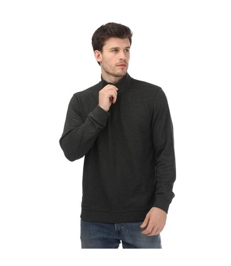 Mens bits textured funnel neck sweater top navy Ted Baker