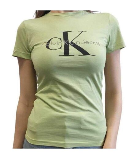 T-shirt Femme Vert Calvin Klein