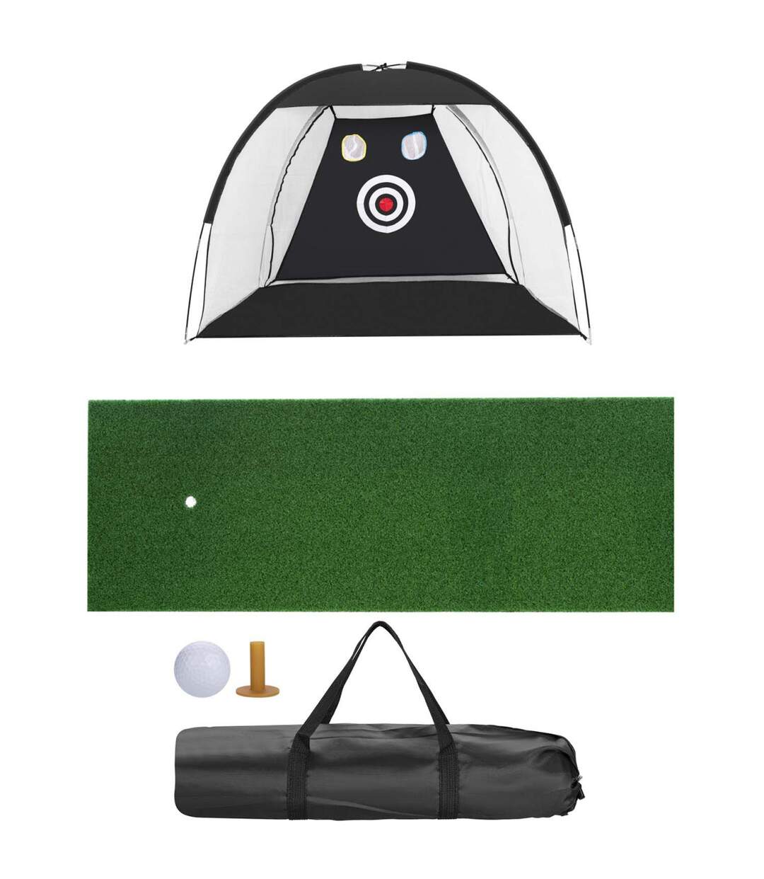 Filet d'entraînement de golf avec accessoires 3 mètres