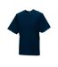 Jerzees Colours Mens Classic Short Sleeve T-Shirt (French Navy)